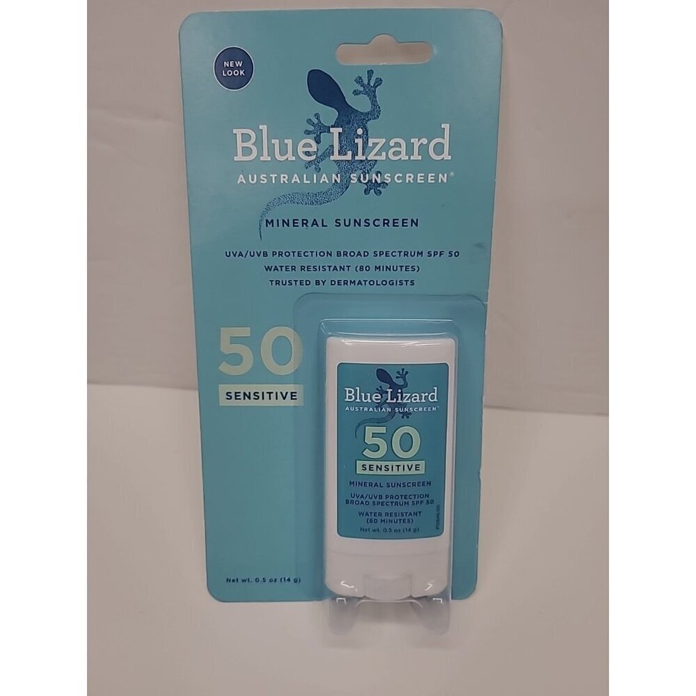 Blue Lizard Australian Mineral Sunscreen Stick 50 Sensitive